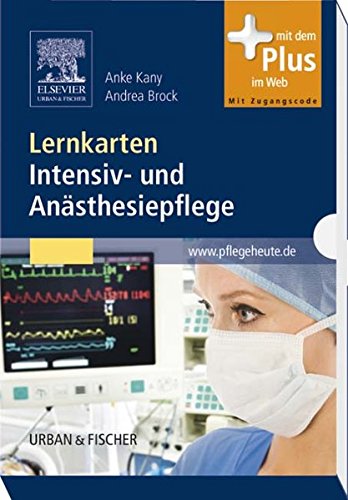 Lernkarten Intensiv- und Anästhesiepflege: mit www.pflegeheute.de - Zugang