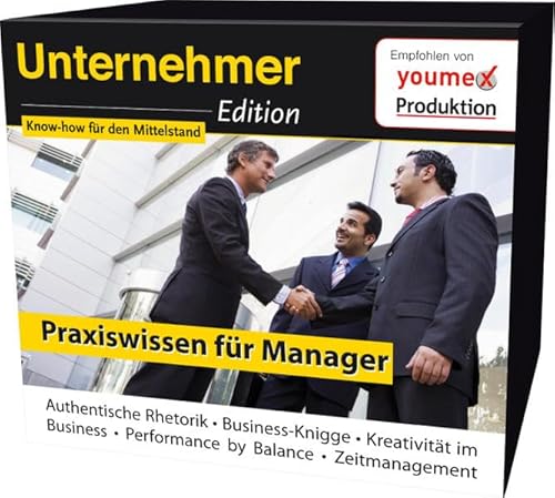 CD WISSEN - Unternehmeredition-Box: Praxiswissen für Manager, 10 CDs