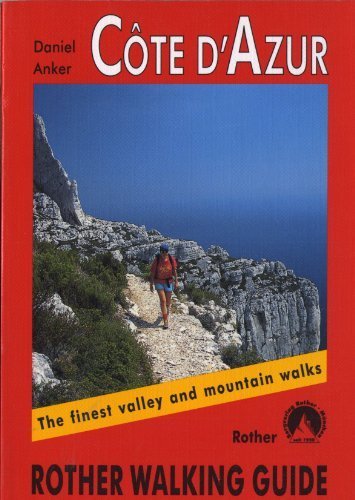 Côte d'Azur: Engl. (Rother Walking Guide)