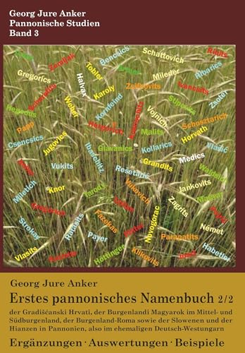 Erstes pannonisches Namenbuch 2/2: Ergänzungen, Auswertungen, Beispiele