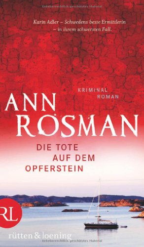 Die Tote auf dem Opferstein: Kriminalroman (Karin Adler ermittelt, Band 2)