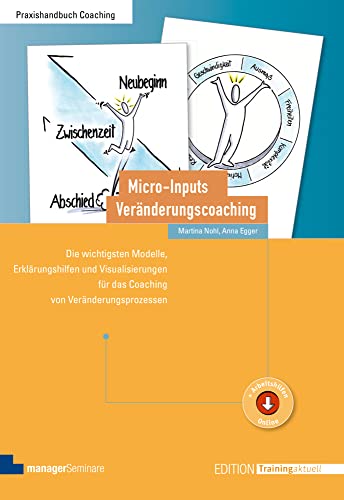 Micro-Inputs Veränderungscoaching: Die wichtigsten Modelle, Erklärungshilfen und Visualisierungen für das Coaching von Veränderungsprozessen (Edition Training aktuell) von managerSeminare Verl.GmbH