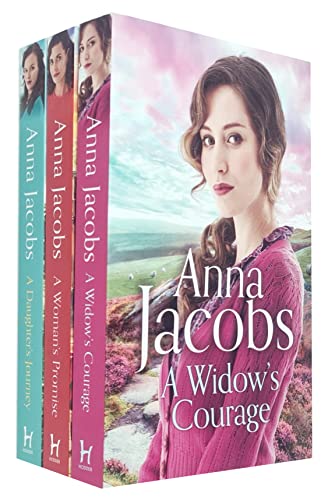 Anna Jacobs Birch End Series 3 Books Collection Set (A Widow's Courage, A Daughter's Journey, A Woman's Promise)