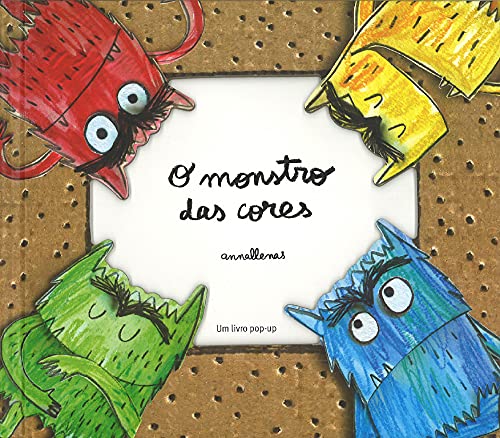 O Monstro das Cores Um livro pop-up (Portuguese Edition) [Paperback] Anna Llenas