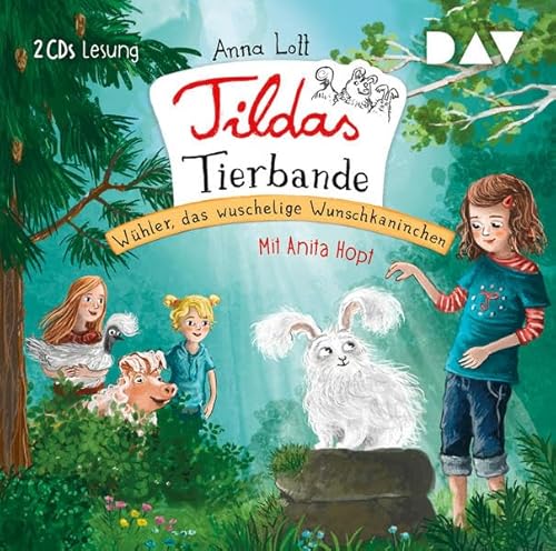 Tildas Tierbande – Teil 2: Wühler, das wuschelige Wunschkaninchen: Lesung mit Anita Hopt (2 CDs) von Der Audio Verlag, Dav
