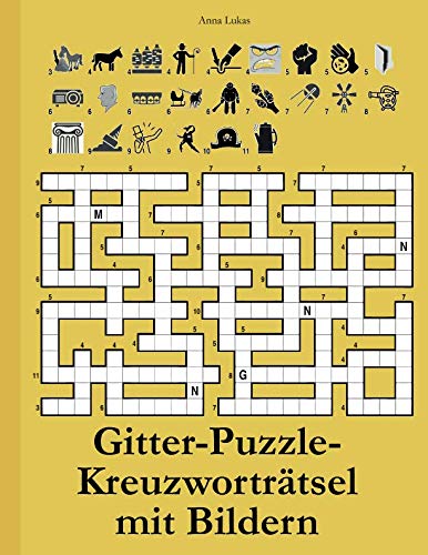 Gitter-Puzzle-Kreuzworträtsel mit Bildern Gitter-Puzzle-Kreuzworträtsel mit Bildern von udv