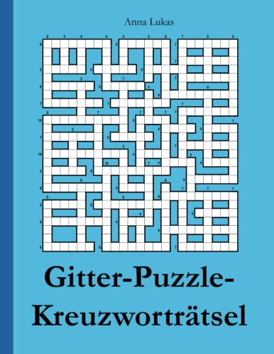 udv Gitter-Puzzle Kreuzworträtsel - Karton, Klassisch, Kreuzworträtsel-Funktion, 1 Stück, 8 - 12 Jahre von udv