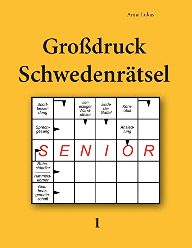 Großdruck Schwedenrätsel 1 von Udv