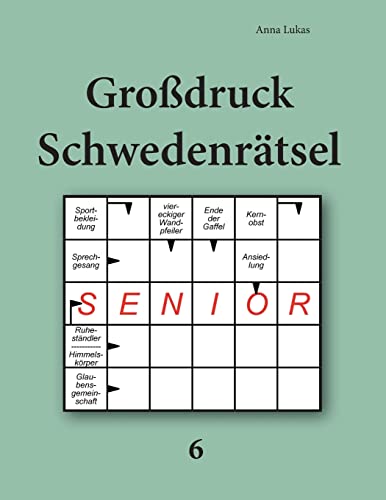 Großdruck Schwedenrätsel 6