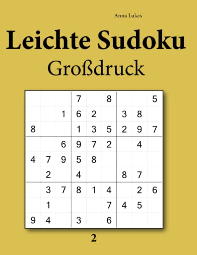 Leichte Sudoku Großdruck 2