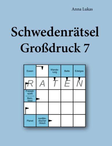 Schwedenrätsel Großdruck 7 von udv