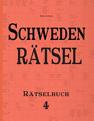 Schwedenrätsel: Rätselbuch 4 von Udv