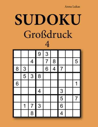 Sudoku Großdruck 4 von udv