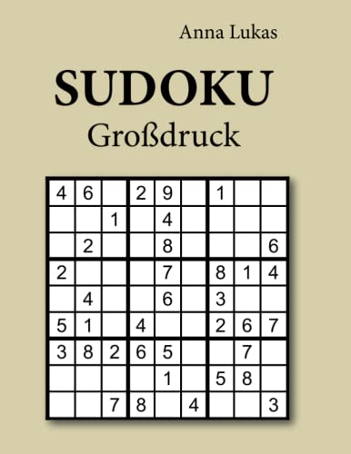 Sudoku Großdruck von udv