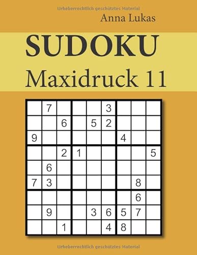 Sudoku Maxidruck 11