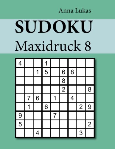 Sudoku Maxidruck 8 von udv