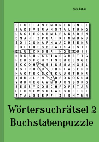 Wörtersuchrätsel 2: Buchstabenpuzzle von udv