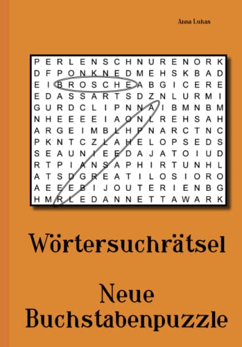 Wörtersuchrätsel - Neue Buchstabenpuzzle