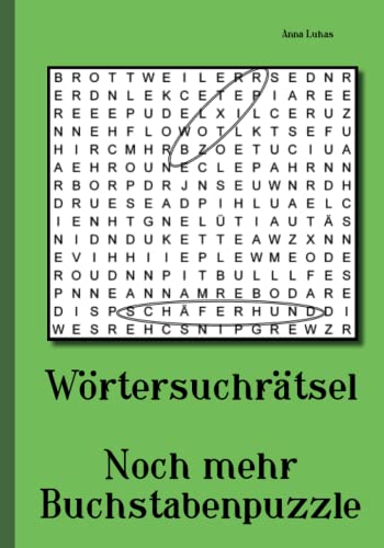 Wörtersuchrätsel - Noch mehr Buchstabenpuzzle