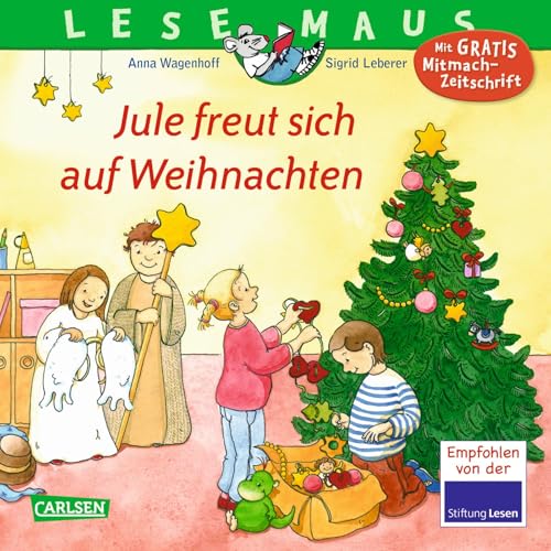 LESEMAUS 161: Jule freut sich auf Weihnachten: Schönes Bilderbuch für die ganze Familie | ideal zum Vorlesen in der Adventszeit (161) LESEMAUS 161: Jule freut sich auf Weihnachten: Schönes Bilderbuch für die ganze Familie | ideal zum Vorlesen in der Adventszeit (161)