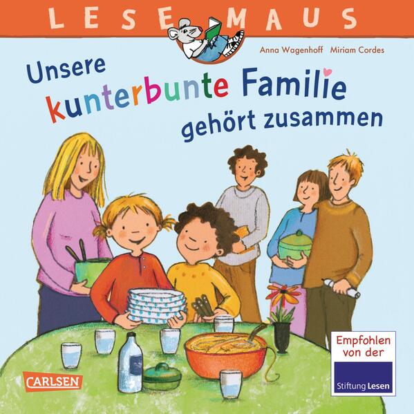 LESEMAUS 172: Unsere kunterbunte Familie gehört zusammen von Carlsen Verlag GmbH