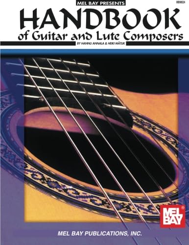 Handbook of Guitar and Lute Composers von Mel Bay Publications