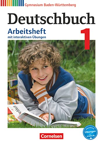 Deutschbuch Gymnasium - Baden-Württemberg - Bildungsplan 2016 - Band 1: 5. Schuljahr: Arbeitsheft mit interaktiven Übungen online - Mit Lösungen