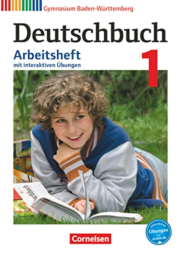 Deutschbuch Gymnasium - Baden-Württemberg - Bildungsplan 2016 - Band 1: 5. Schuljahr: Arbeitsheft mit interaktiven Übungen online - Mit Lösungen von Cornelsen Verlag GmbH