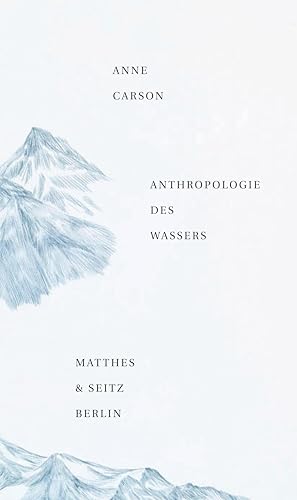 Anthropologie des Wassers (Dichtung)