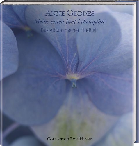 Meine ersten fünf Lebensjahre: Das Album meiner Kindheit. Blumenedition (blau)