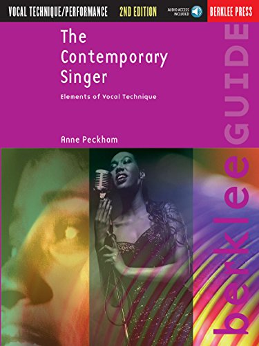 Anne Peckham: The Contemporary Singer - Elements of Vocal Technique (2nd Edition): Lehrmaterial, CD für Gesang (Berklee Guide) von Berklee Press Publications
