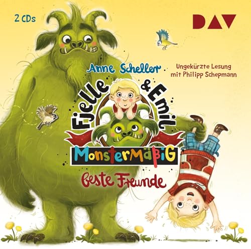 Fjelle und Emil – Teil 1: Monstermäßig beste Freunde: Ungekürzte Lesung mit Philipp Schepmann (2 CDs) von Der Audio Verlag, Dav