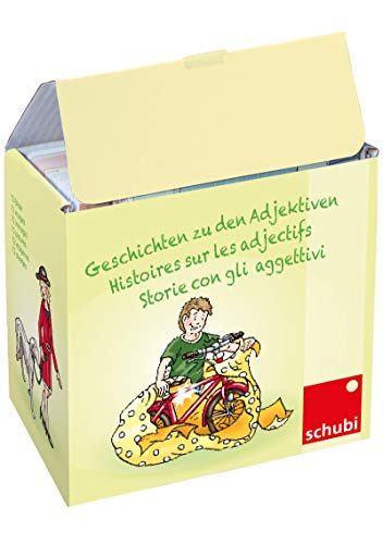 Geschichten zu den Adjektiven: Bilderbox: bis 2. Schuljahr (Bilderboxen zu den Wortarten)