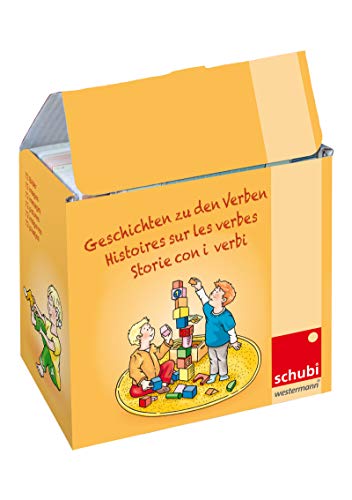 Geschichten zu den Verben: Bilderbox (Bilderboxen zu den Wortarten)