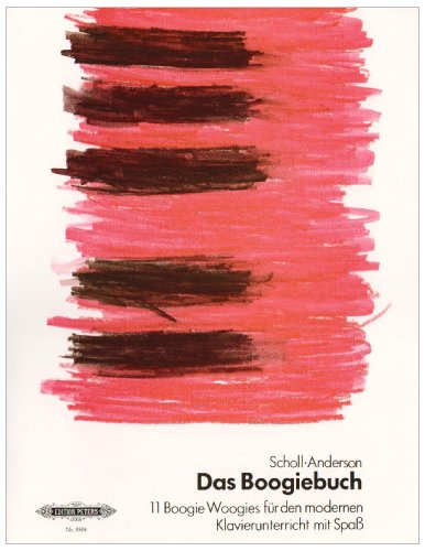 Das Boogiebuch: 11 Boogie Woogies für den modernen Klavierunterricht mit Spaß von Peters, C. F. Musikverlag