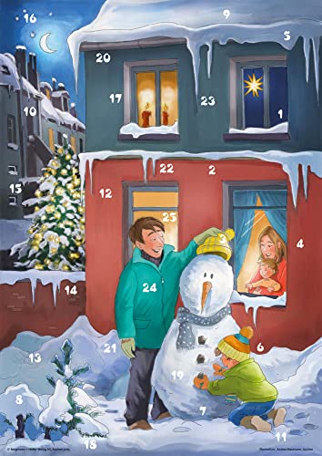 Oskar im Advent: Fensterbild-Adventskalender mit Begleitbuch, ab 3 Jahre: Fensterbild-Adventskalender mit Begleitheft, ab 3 Jahre