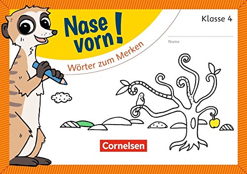 Nase vorn! - Deutsch: 4. Schuljahr - Wörter zum Merken: Übungsheft von Cornelsen Verlag