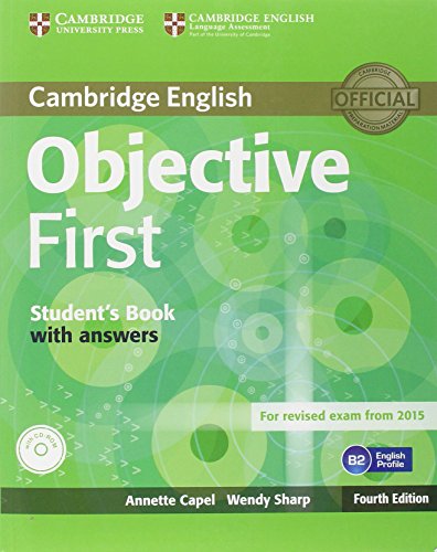 Objective First Student's Book with Answers with CD-ROM 4th Edition (Cambridge English)