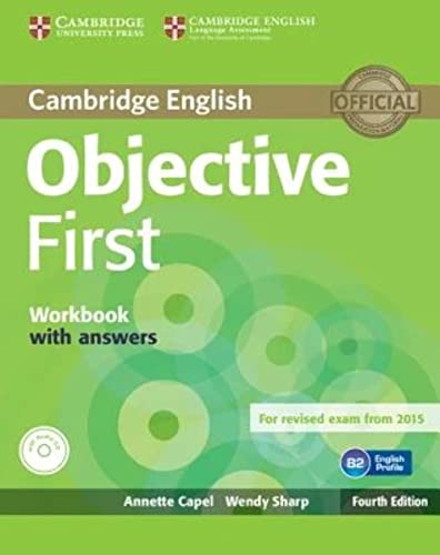 Objective First Workbook with Answers with Audio CD 4th Edition (Cambridge English)