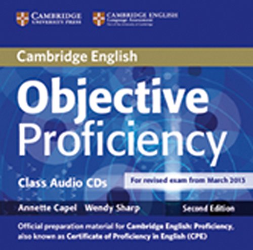Objective Proficiency: Class Audio CDs (2) von Klett Sprachen; Cambridge University Press