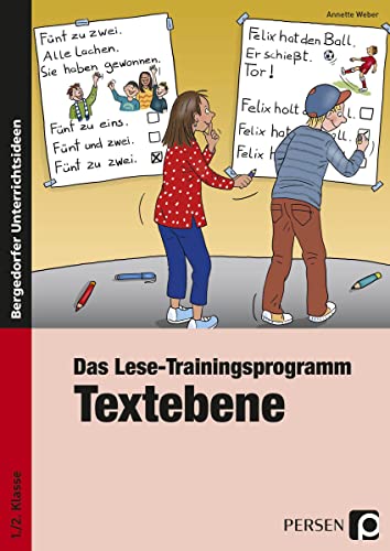 Das Lese-Trainingsprogramm: Textebene: (1. und 2. Klasse) von Persen Verlag i.d. AAP