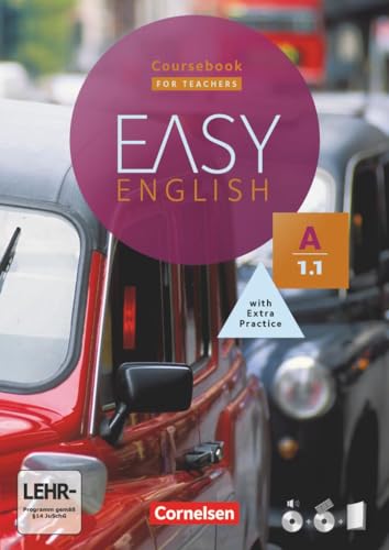 Easy English - A1: Band 1: Kursbuch - Fassung für Kursleitende - Mit Audio-CDs, Phrasebook, Aussprachetrainer und Video-DVD