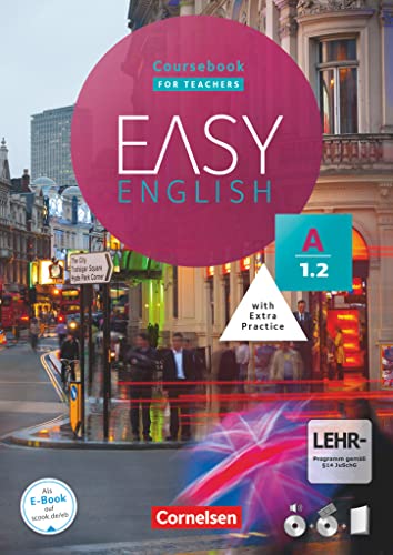Easy English - A1: Band 2: Kursbuch - Fassung für Kursleitende - Mit Audio-CDs, Phrasebook, Aussprachetrainer und Video-DVD