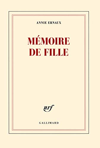 Memoire de fille: Roman (Nrf) von GALLIMARD