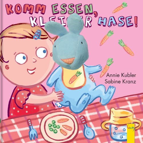 Komm essen, kleiner Hase!: Pappe - Fingerpuppen