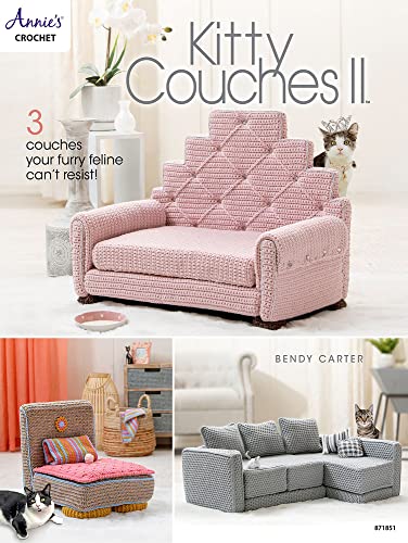 Kitty Couches II: 3 Couches Your Furry Feline Can't Resist! von Annie's Publishing, LLC