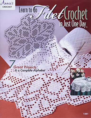 Learn to Do Filet Crochet in Just One Day