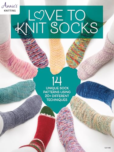 Love to Knit Socks: 14 Unique Sock Patterns Using 20+ Different Techniques Love to Knit Socks: 14 Unique Sock Patterns Using 20+ Different Techniques von Annie's Homegrown