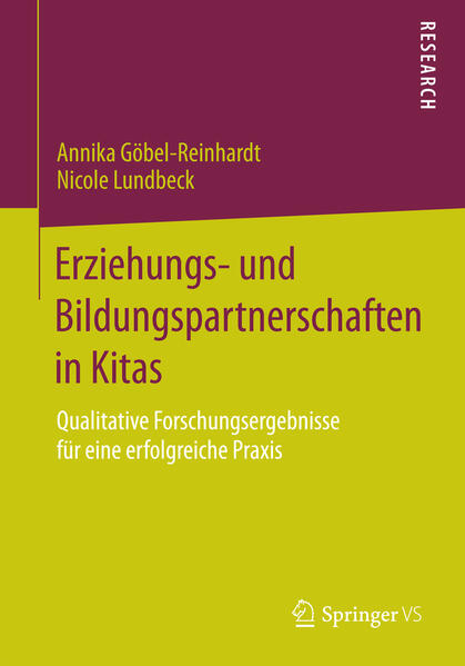 Erziehungs- und Bildungspartnerschaften in Kitas von Springer Fachmedien Wiesbaden