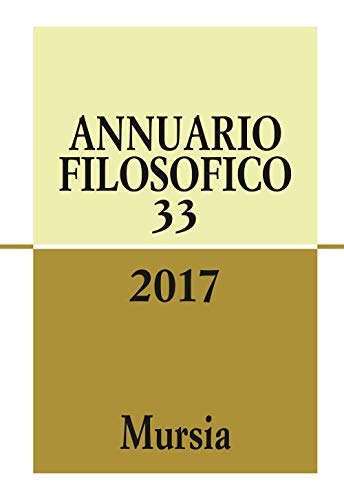 Annuario Filosofico 2017 (Vol. 33)